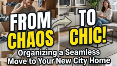 From Chaos to Chic: Organizing a Seamless Move to Your New City Home