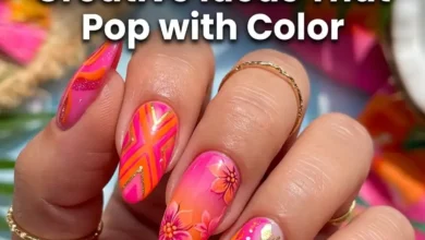 28 Stunning Pink and Orange Nails: Creative Ideas That Pop with Color
