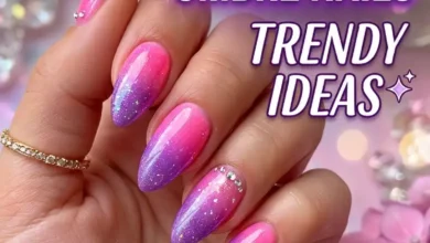 25 Dazzling Pink and Purple Ombre Nails: Trendy Ideas to Inspire Your Next Set