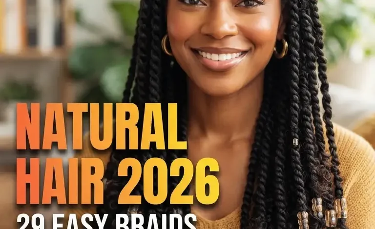 Protective Styles for Natural Hair 2026: 29 Easy Braids, Twists and Low Tension Ideas That Last Long