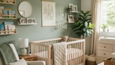 24 Soothing Sage Green Nursery Ideas