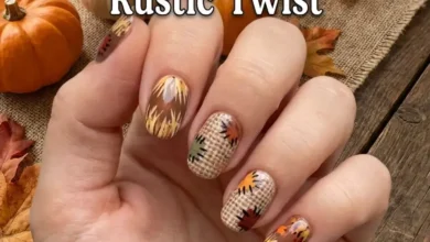 34 Creative Scarecrow Nails: Ideas That Celebrate Halloween With a Rustic Twist