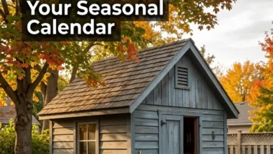 Spring Thaw to First Frost: A Seasonal Maintenance Calendar for Canadian Sheds