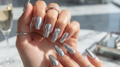Silver Chrome Nails 2027 – Best Metallic Designs, Short & Long Styles, Acrylic and Gel Polish Ideas