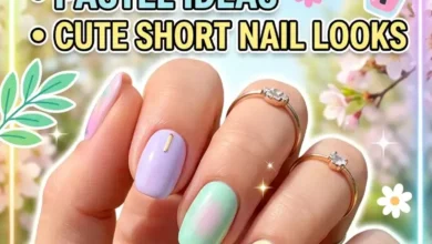 Spring Nail Colors 2026: Trendy Gel Polish Trends, Pastel Ideas & Cute Short Nail Looks