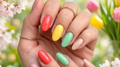 Spring Nails Solid Color 2026: Trendy Simple Shades in Pink, Red, Yellow, Green and Neutrals