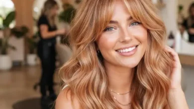 Strawberry Blonde Hair 2026: Light to Dark Shades, Balayage, Bangs, Highlights & Styling Guide Ideas
