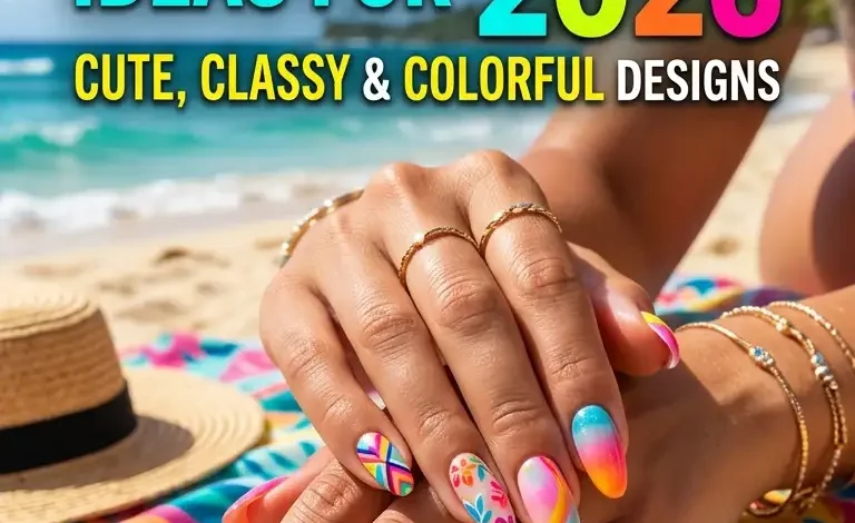 26 Trendy Summer Acrylic Nails Ideas for 2026 – Cute, Classy & Colorful Designs for Short, Medium & Long Styles, Perfect for Beach & Holiday Looks