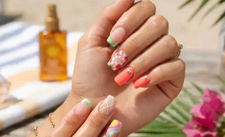 28 Chic Summer Nails with Square Design: Stunning Ideas to Inspire Your Next Mani