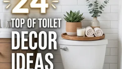 24 Top of Toilet Decor Ideas That Instantly Elevate Your Bathroom