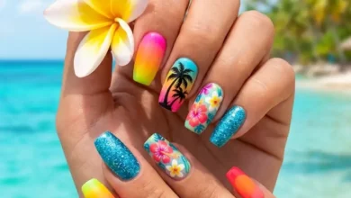 28 Stunning Tropical Vacation Nails: Vibrant Ideas to Brighten Your Look