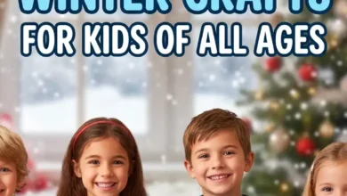 24 Easy & Fun Winter Crafts for Kids of All Ages
