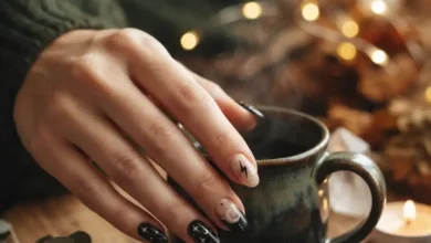 36 Effortless Simple Witchy Nails: Stylish Ideas for Minimal Magic This Halloween
