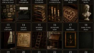 30 Dark Academia Decor Ideas for a Scholarly, Moody Home (2026)