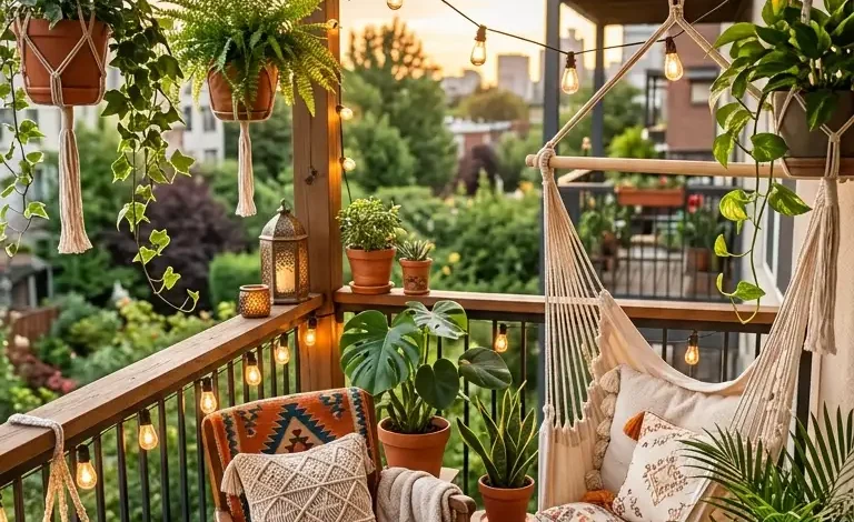 27 Boho Balcony Decor Ideas to Transform Your Small Outdoor Space (2026)