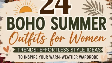 24 Boho Summer Outfits for Women Trends: Effortless Style Ideas to Inspire Your Warm-Weather Wardrobe