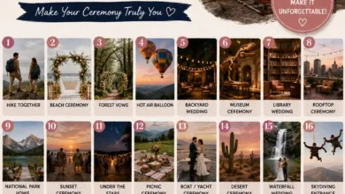 32 Non-Traditional And Amazing Wedding Ceremony Ideas
