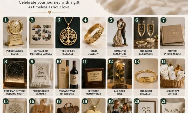 The Best 35th Wedding Anniversary Gift Ideas