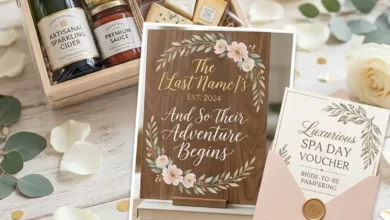 Spa Cards, Plaque Art & Meal Boxes: Last-Minute Bridal Gifts That Work