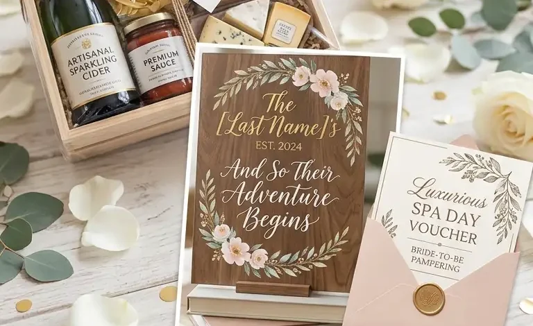 Spa Cards, Plaque Art & Meal Boxes: Last-Minute Bridal Gifts That Work Spa Cards, Plaque Art & Meal Boxes: Last-Minute Bridal Gifts That Work