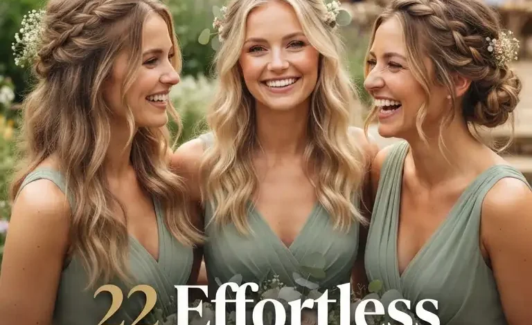 22 Effortless Bridesmaid Hairstyles That Bring Life to Fine Hair