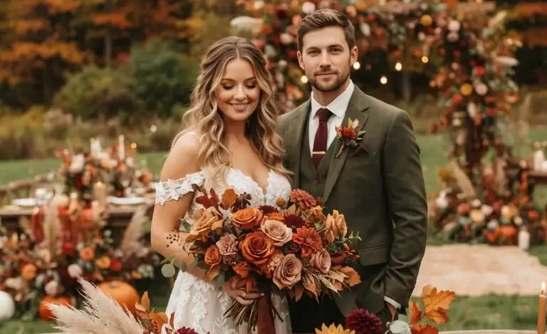 25 Best Fall Wedding Colors (Stunning Palettes & Trends)