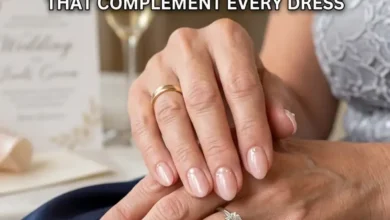 From Sheer Pink to Pearl Accents: Mother-of-the-Groom Nails That Complement Every Dress