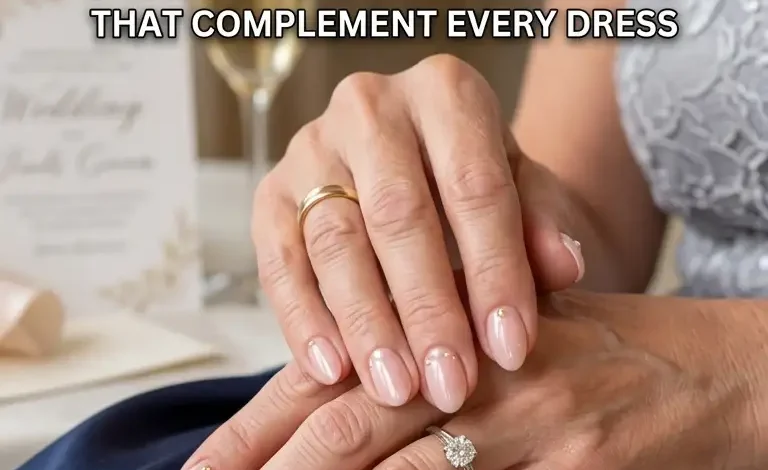 From Sheer Pink to Pearl Accents: Mother-of-the-Groom Nails That Complement Every Dress From Sheer Pink to Pearl Accents: Mother-of-the-Groom Nails That Complement Every Dress