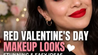Red Valentines Day Makeup Looks