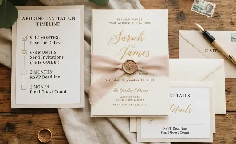 When to Send Out Your Wedding Invitations – A Detailed Timeline Guide
