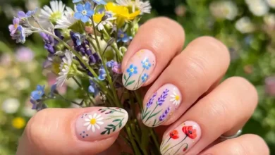 21 Wildflower Nail Designs That Are Insta-Worthy!