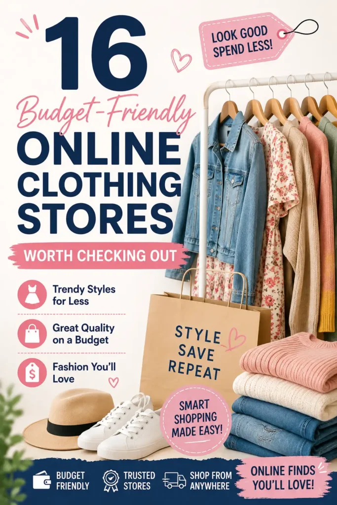 16 Budget-Friendly Online Clothing Stores Worth Checking Out