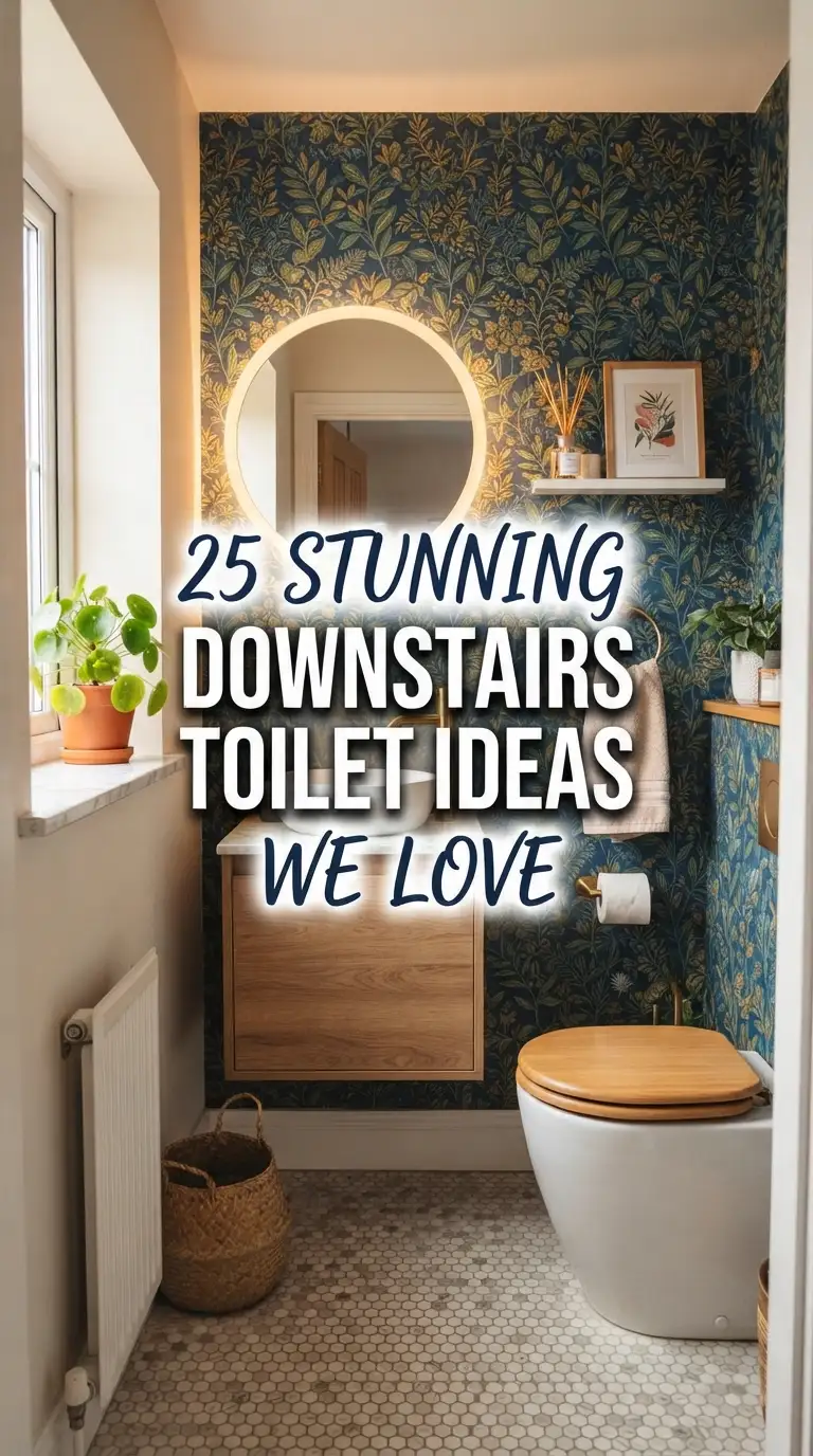25 Stunning Downstairs Toilet Ideas We Love 25 Stunning Downstairs Toilet Ideas We Love