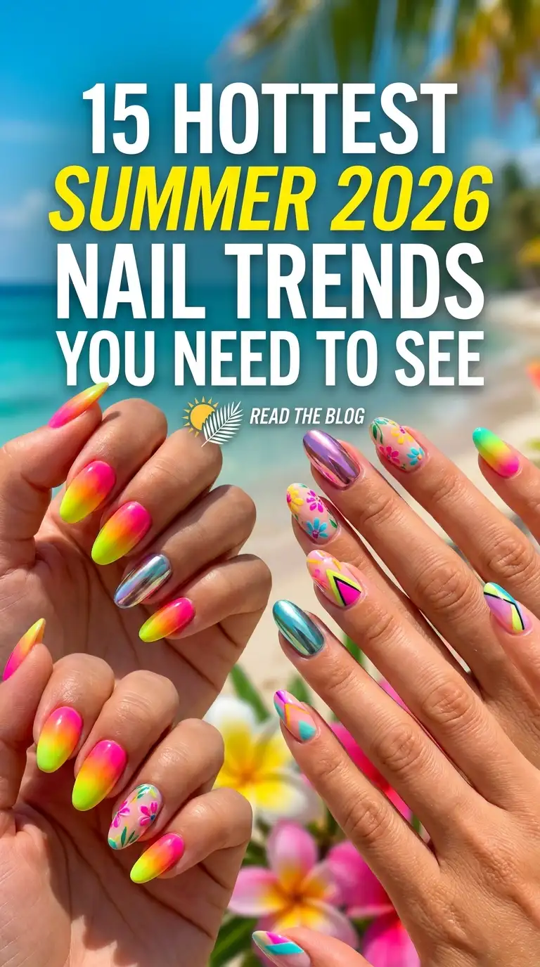 15 Hottest Summer 2026 Nail Trends You Need to See 15 Hottest Summer 2026 Nail Trends You Need to See