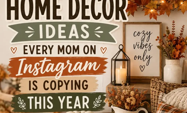 DIY Fall Home Decor Ideas Every Mom On Instagram Is Copying This Year