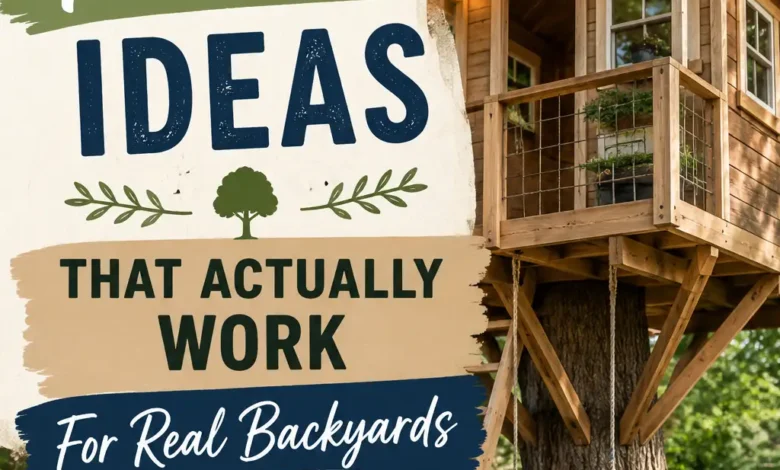DIY Treehouse Ideas That Actually Work in Real Backyards