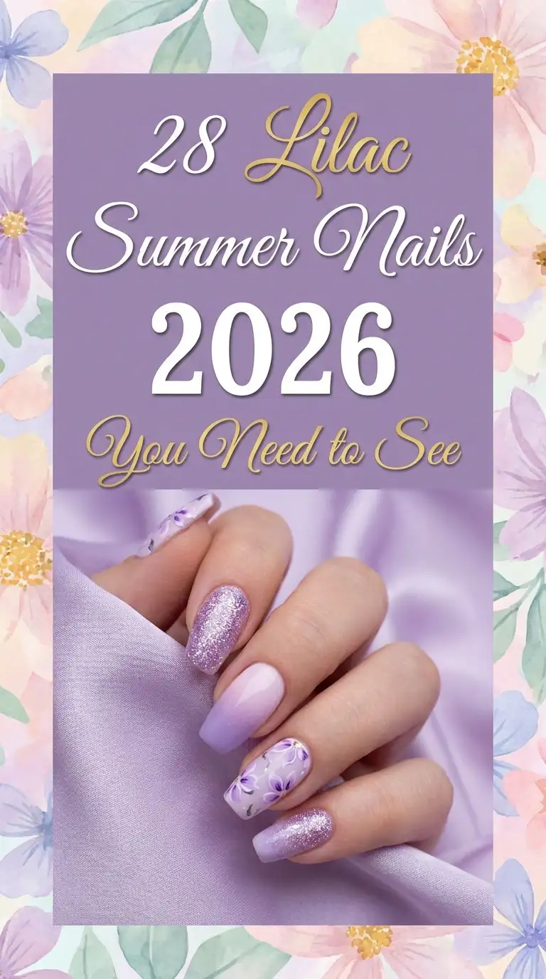 28 Lilac Summer Nails 2026 Trends You Need to See