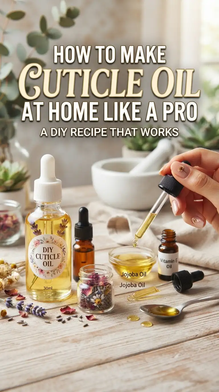How to Make Cuticle Oil at Home Like a Pro: A DIY Recipe That Works How to Make Cuticle Oil at Home Like a Pro: A DIY Recipe That Works