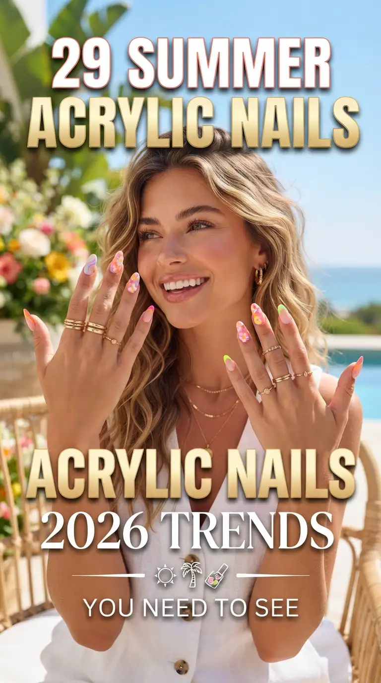 29 Summer Acrylic Nails 2026 Trends You Need To See 29 Summer Acrylic Nails 2026 Trends You Need To See