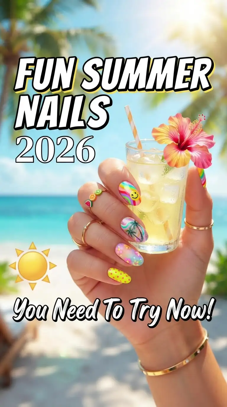 24 Fun Summer Nails 2026 You Need To Try Now 24 Fun Summer Nails 2026 You Need To Try Now