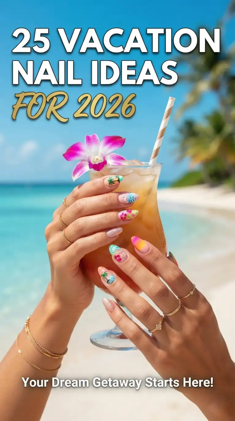 25 Vacation Nail Ideas for 2026 Your Dream Getaway 25 Vacation Nail Ideas for 2026 Your Dream Getaway