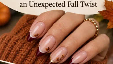 25 November Nail Ideas That Give Classic French Tips an Unexpected Fall Twist