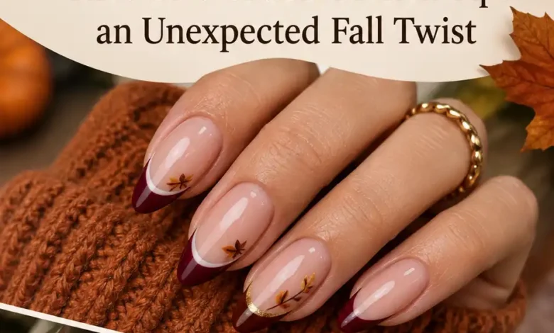 25 November Nail Ideas That Give Classic French Tips an Unexpected Fall Twist