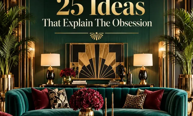 After Years Of Minimalism, “Neo Deco” Is Bringing The Drama Back—25 Ideas That Explain The Obsession