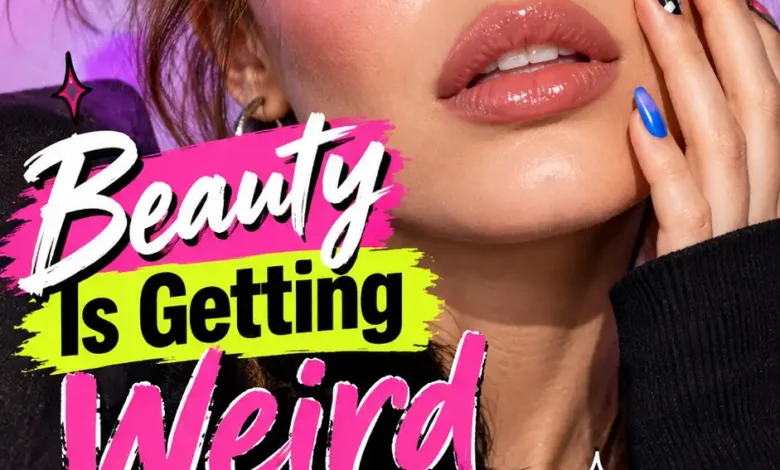 Beauty Is Getting Weird On Purpose—25 “Glitchy Glam” Looks That Make Perfect Makeup Feel Boring