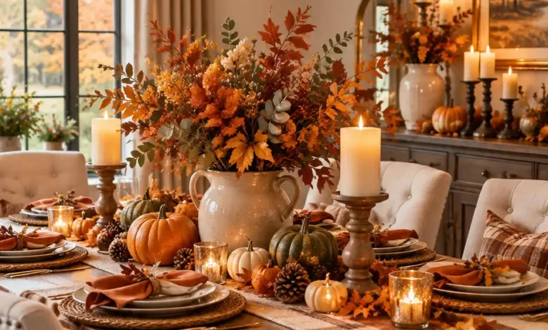 Best Fall Decorations Dining Room Ideas for Your Home