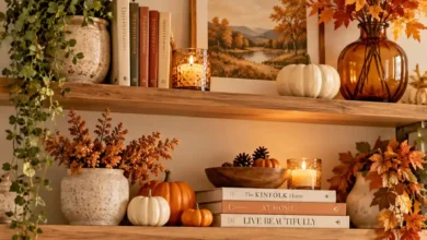 Best Fall Decorations Shelf Ideas to Brighten Your Space