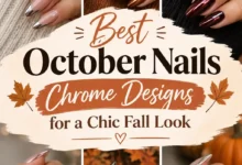 Best October Nails Chrome Designs for a Chic Fall Look