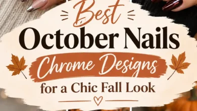 Best October Nails Chrome Designs for a Chic Fall Look Best October Nails Chrome Designs for a Chic Fall Look