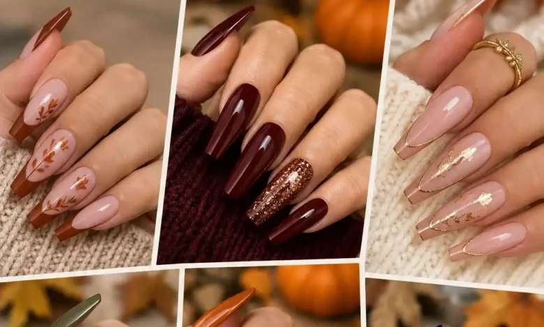 Best October Nails Coffin Trends to Try This Season